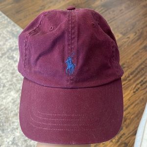 Maroon Polo hat - Unisex